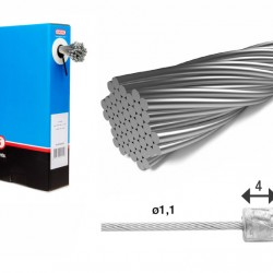 Elvedes 6472RVS-49 Stainless Inner Gear Cable 100