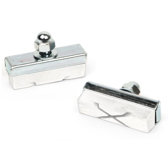 Elvedes Caliper Brake Pads – X-Pattern WHITE 6843 Pr Elvedes Caliper Brake Pads – X-Pattern WHITE 6843 Pr