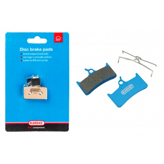 Elvedes 6853 Soft Organic Disc Brake Pads – Shimano + Others Pr