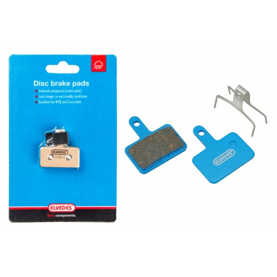 Elvedes 6854 Soft Organic Disc Brake Pads – Shimano/Tektro Pr