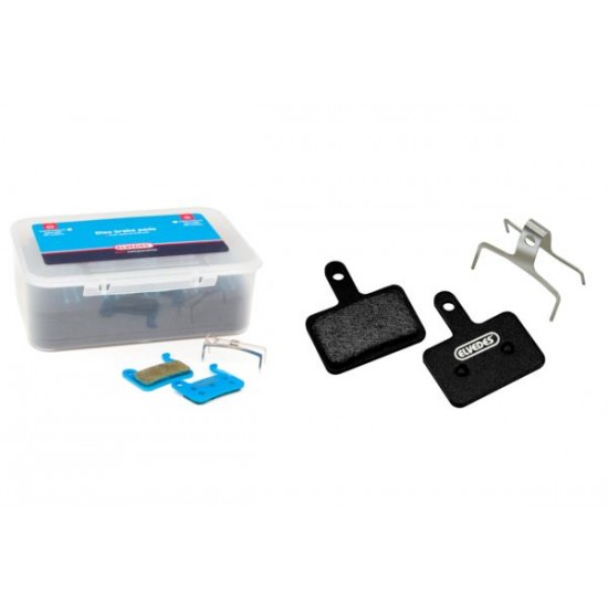Elvedes 6854 Medium Metallic Disc Brake Pads – Shimano/Tektro Box 10prs