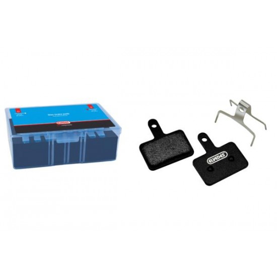 Elvedes 6854 Medium Metallic Disc Brake Pads – Shimano/Tektro Box 25prs