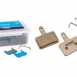 Elvedes 6854 Hard Sintered Disc Brake Pads – Shimano/Tektro Box 10prs Elvedes 6854 Hard Sintered Disc Brake Pads – Shimano/Tektro Box 10prs