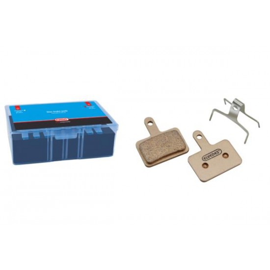 Elvedes 6854 Hard Sintered Disc Brake Pads – Shimano/Tektro Box 25prs Elvedes 6854 Hard Sintered Disc Brake Pads – Shimano/Tektro Box 25prs