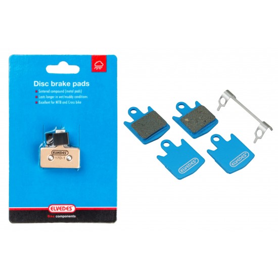 Elvedes 6871 Soft Organic Disc Brake Pads – Hope 2 Pairs