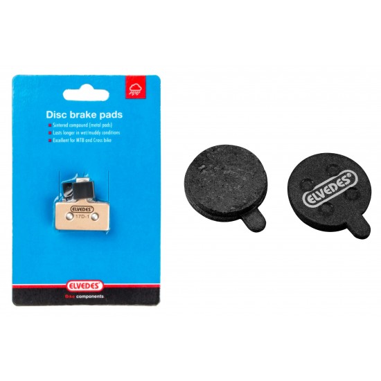 Elvedes 6872 Medium Metallic Disc Brake Pads – Zoom Pr