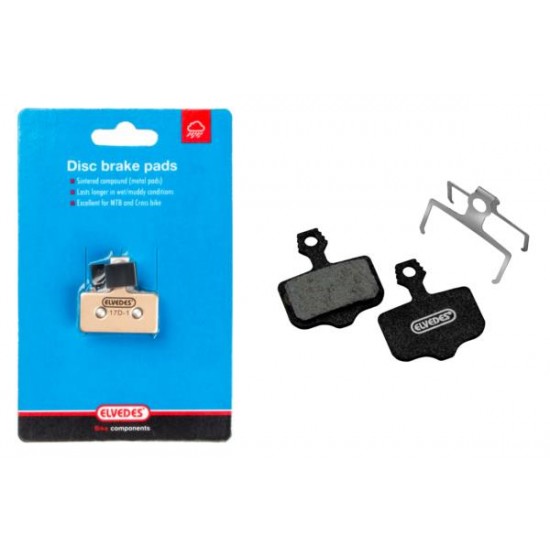 Elvedes 6890 Medium Metallic Disc Brake Pads – SRAM/Avid Pr