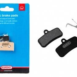 Elvedes 6891 Medium Metallic Disc Brake Pads – Shimano Pr