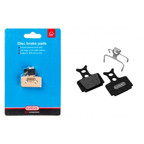 Elvedes 6893 Medium Metallic Disc Brake Pads – Formula Pr