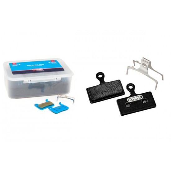 Elvedes 6894 Medium Metallic Disc Brake Pads – Shimano Box 10prs Elvedes 6894 Medium Metallic Disc Brake Pads – Shimano Box 10prs