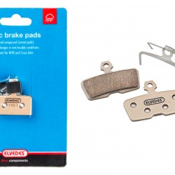 Elvedes 6895 Hard Sintered Disc Brake Pads – Avid Code 2011 Pr