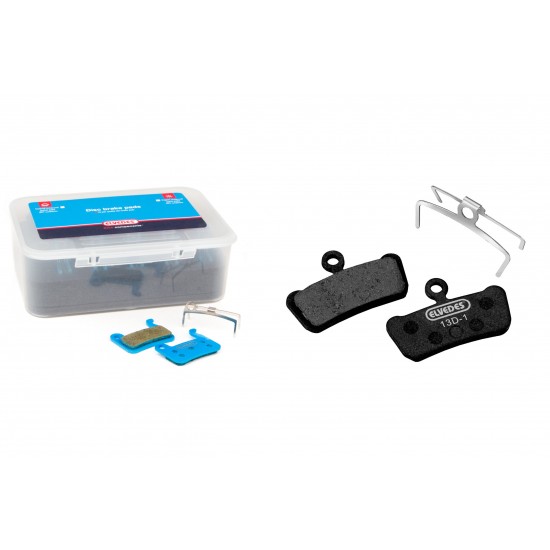 Elvedes 6898 Medium Metallic Disc Brake Pads – Avid Box 10prs Elvedes 6898 Medium Metallic Disc Brake Pads – Avid Box 10prs