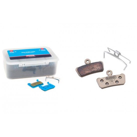 Elvedes 6898 Hard Sintered Disc Brake Pads – Avid Box 10prs Elvedes 6898 Hard Sintered Disc Brake Pads – Avid Box 10prs