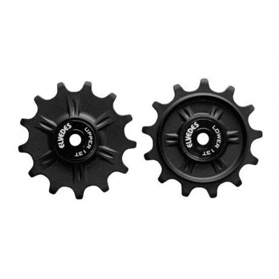 Elvedes CP2019103 Pulley Wheels 2×13T Sealed Bearings Elvedes CP2019103 Pulley Wheels 2×13T Sealed Bearings