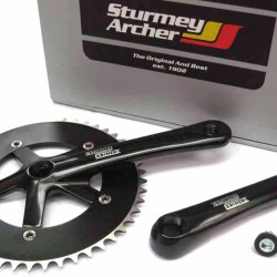 Sturmey Archer FCT26 Single Chainset – 46T x 170mm All Black