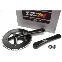 Sturmey Archer FCT26 Single Chainset – 46T x 170mm All Black Sturmey Archer FCT26 Single Chainset – 46T x 170mm All Black