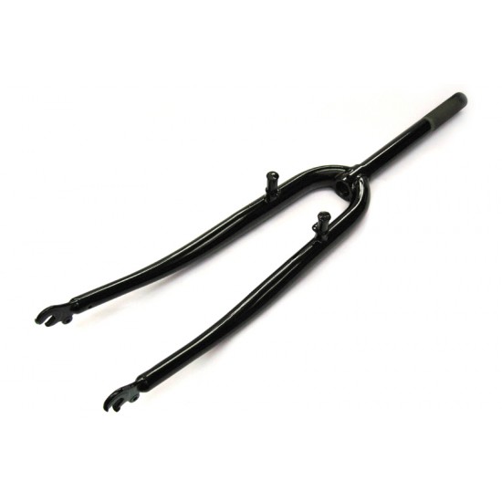 CD 700c Hybrid Forks 1 1/8″ Threaded 25.4mm Internal Dia. – Black with Pivots