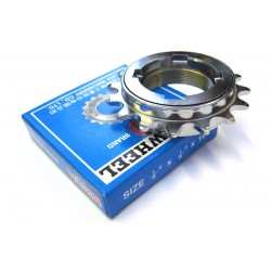 CD 16T 1/8″ Single Freewheel – Chrome Plated CD 16T 1/8″ Single Freewheel – Chrome Plated