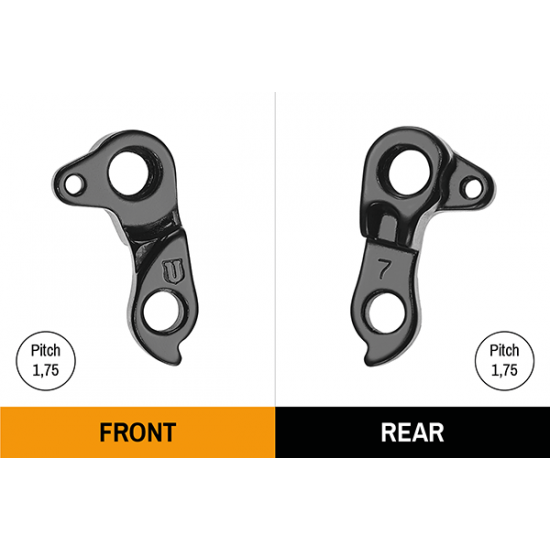 Union Gear Hanger GH-251 – Bulls direct mount axle, M12 pitch