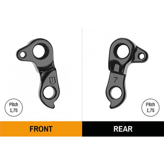 Union Gear Hanger GH-252 – Bulls direct mount axle, M12 pitch Union Gear Hanger GH-252 – Bulls direct mount axle, M12 pitch