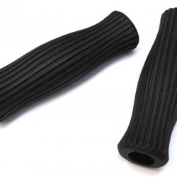 D2O BULK Gel ATB Grips – Black with Grooved Grip Pair D2O BULK Gel ATB Grips – Black with Grooved Grip Pair