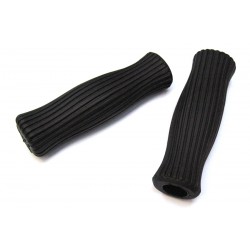 D2O BULK Gel ATB Grips – Black with Grooved Grip Pair