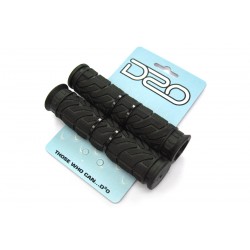 D2O Krayton Rubber ATB Grips – Black Pair D2O Krayton Rubber ATB Grips – Black Pair