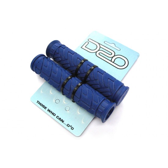D2O Krayton Rubber ATB Grips – Black Pair D2O Krayton Rubber ATB Grips – Black Pair