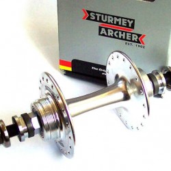 Sturmey Archer Hub HBT30 Fixed/Free 36H Sil Sturmey Archer Hub HBT30 Fixed/Free 36H Sil