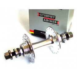 Sturmey Archer Hub HBT30 Fixed/Free 36H Sil Sturmey Archer Hub HBT30 Fixed/Free 36H Sil