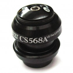 YST CS568A 1 1/8″ Alloy A-Head Set – Black