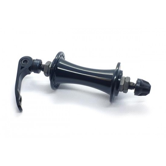 CD Front QR Road Hub M9 x 100mm x 108mm x 14G x 36H, BLACK CD Front QR Road Hub M9 x 100mm x 108mm x 14G x 36H, BLACK
