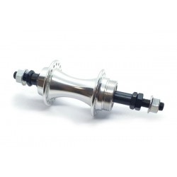 CD Rear Nutted Road Hub 14Gx36H, 7sp, 3/8 Axle, Silver CD Rear Nutted Road Hub 14Gx36H, 7sp, 3/8 Axle, Silver