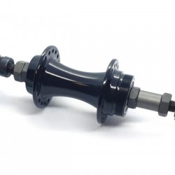 CD Rear QR Road Hub M10 x 130mm x 140mm x 14G x 36H, 7sp BLACK CD Rear QR Road Hub M10 x 130mm x 140mm x 14G x 36H, 7sp BLACK