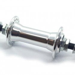 CD Front Nutted Hub 14Gx36H, 3/8 Axle, Silver CD Front Nutted Hub 14Gx36H, 3/8 Axle, Silver