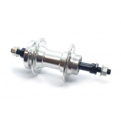 CD Rear Nutted Disc Hub 14Gx36H, Screw On, Silver CD Rear Nutted Disc Hub 14Gx36H, Screw On, Silver
