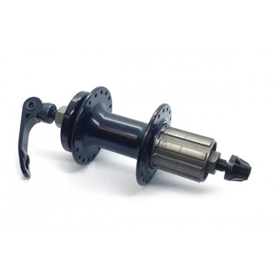 CD Rear QR Disc Hub M10x135MMx145MMx14Gx36H, Sealed Bearing, 11sp Cas, BLACK CD Rear QR Disc Hub M10x135MMx145MMx14Gx36H, Sealed Bearing, 11sp Cas, BLACK