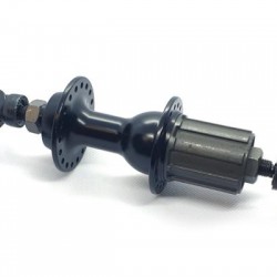 CD Road Rear QR Hub 10/11 Cass SEALED M10*14G*36H*130*140 BLACK CD Road Rear QR Hub 10/11 Cass SEALED M10*14G*36H*130*140 BLACK