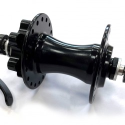 CD Front QR MTB Disc Hub Sealed 3/8*14G*36H*100*108 – BLACK CD Front QR MTB Disc Hub Sealed 3/8*14G*36H*100*108 – BLACK
