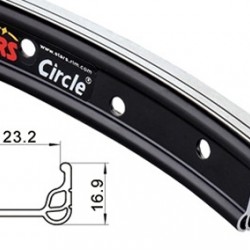 CD Wheel 20 x 1.75 Rim S/W BMX 48H Silver CNC Sides