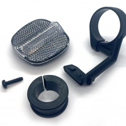 CD Front Reflector with Handlebar Bracket CD Front Reflector with Handlebar Bracket