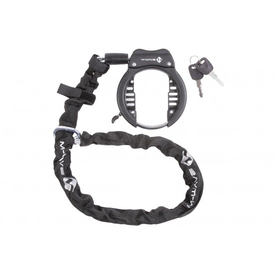 M-WAVE Ringchain XL Frame Lock with 1m Chain M-WAVE Ringchain XL Frame Lock with 1m Chain