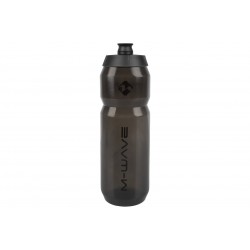 M-WAVE 750ml PBO-750 Water Bottle – Black Transparent
