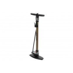 BETO Steel Air Jet Floor Pump With Gauge – Silver