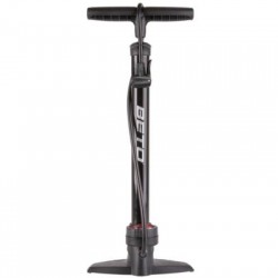 BETO Steel 11/160 S Floor Pump With Gauge – Black BETO Steel 11/160 S Floor Pump With Gauge – Black