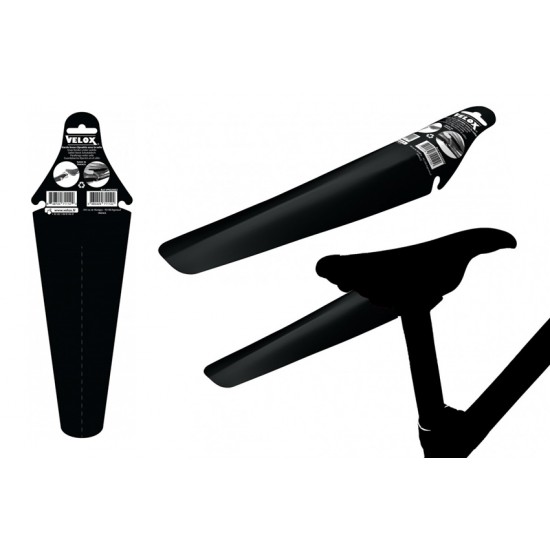 Velox Under Saddle Snap-On Fender – Black