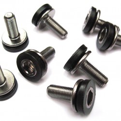 A.K. Cro-Mo Crank Bolts – Shimano Patt. Pair A.K. Cro-Mo Crank Bolts – Shimano Patt. Pair