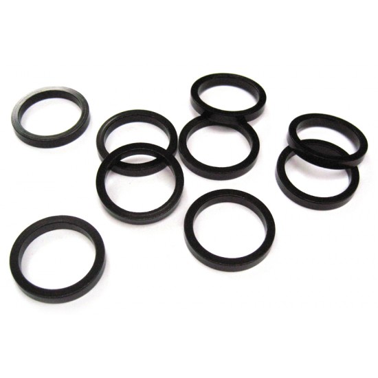 CD BULK Alloy A-Head Set Spacer – Black, 28.6mm x 2mm CD BULK Alloy A-Head Set Spacer – Black, 28.6mm x 2mm