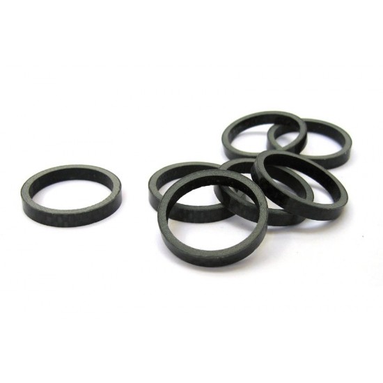 CD BULK CARBON A-Head Set Spacer – Black, 28.6mm x 5mm CD BULK CARBON A-Head Set Spacer – Black, 28.6mm x 5mm