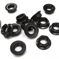 CD Cotterless Axle Nut Pair